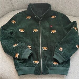 Polo by Ralph Lauren Kids Corduroy Jacket with Fox Embroidery